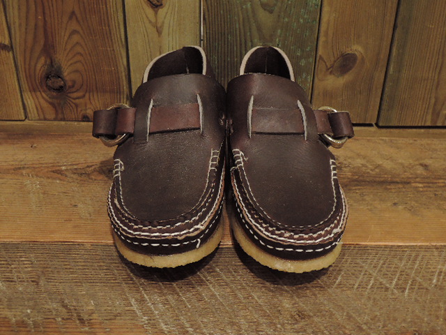 ARROW MOCCASIN : RING MOCCASIN BOOTS (DOUBLE SOLE)