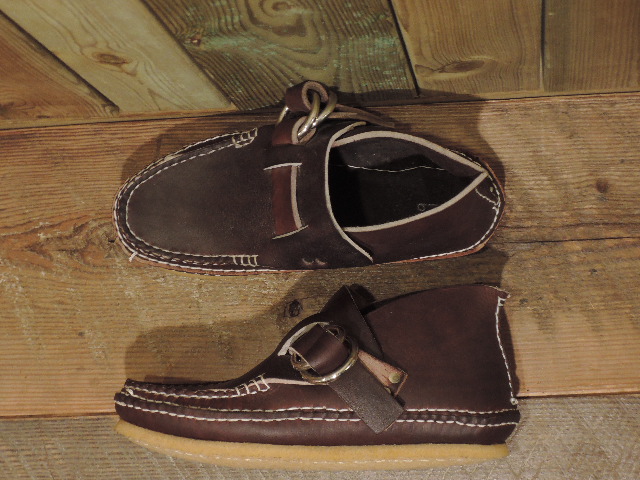 ARROW MOCCASIN : RING MOCCASIN BOOTS (DOUBLE SOLE)