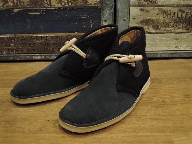 【GLOVERALLコラボ】Clarks Duffle Desert Boots