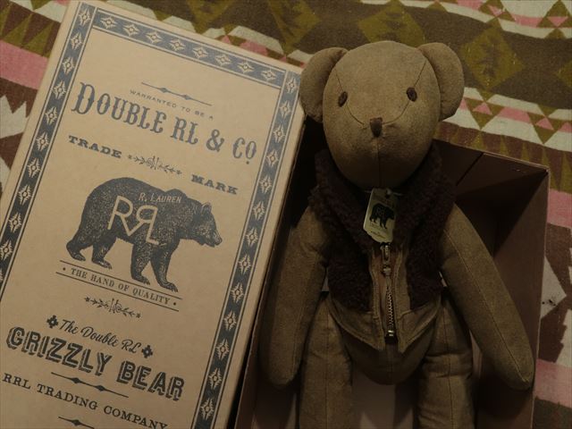 RRL / DOUBLE RL : LIMITED-EDITION SUEDE BEAR