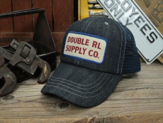 RRL / DOUBLE RL : DENIM TRACKER MESH CAP | CONEY ISLAND