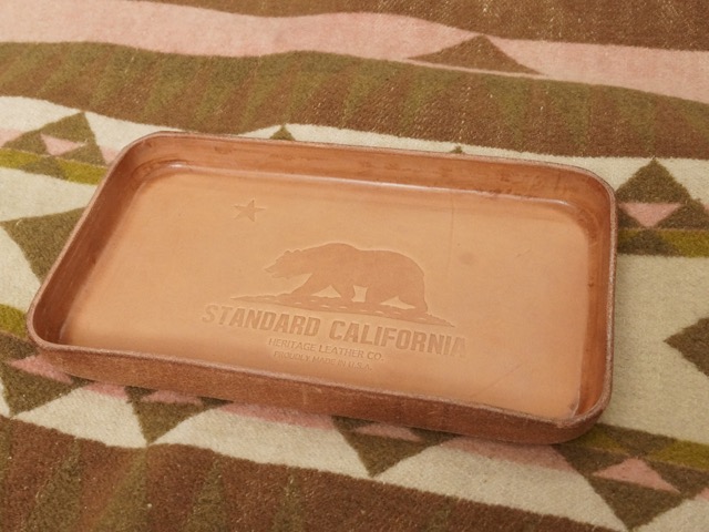 STANDARD CALIFORNIA x HERITAGE LEATHER×: SD LEATHER TRAY [S]