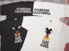 STANDARD CALIFORNIA×DISNEY : SD CLAP YOUR HANDS T | CONEY ISLAND