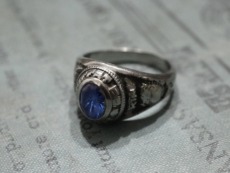 アクセサリー vintage college ring California 652A9333-D185-4C53-A455-