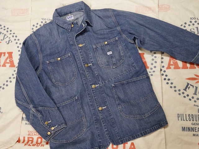 STANDARD CALIFORNIA×LEE : SD COVERALL JACKET VINTAGE WASH | CONEY