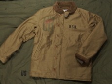 最安値級価格 : COLIMBO OBSERVER SEABEE “USN CUSTOM KHAKI-1st.N-1 JKT クラフト・布製品