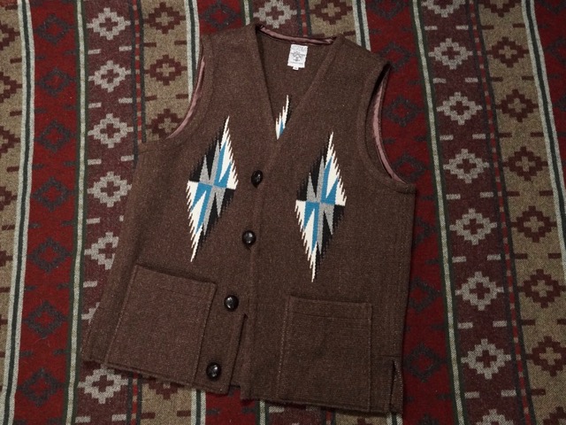 ORTEGA'S : CHIMAYO VEST “BROWN” | CONEY ISLAND