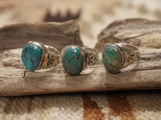 INDIAN JEWELRY : NAVAJO TURQUOISE RING