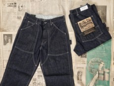 COLIMBO : COAL WOOD PAINTER PANTS ” 11oz DENIM ” [ZZ-0219