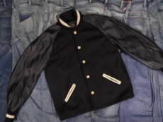 SKOOKUM : AWARD JACKET “BLACK × CREAM” | CONEY ISLAND